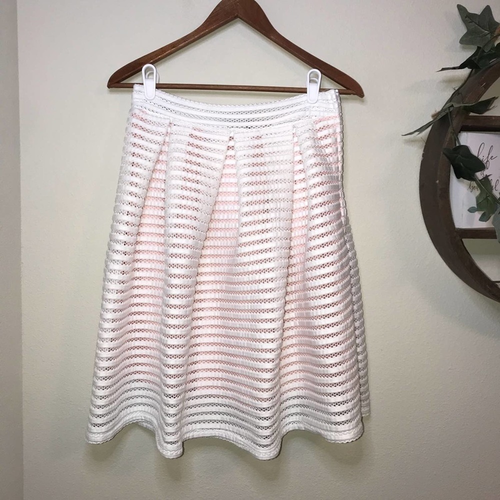 Klaxons white skirt size medium